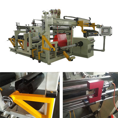 Aluminium- und kupferne Folien-Winden-trockene Transformator-Folien-Wickelmaschine zwei Schichten