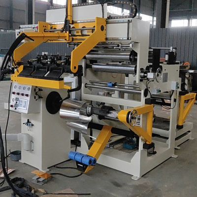 Schweißmaschine für die Wickelung von Transformatorfolien mit TIG-Schweiß
