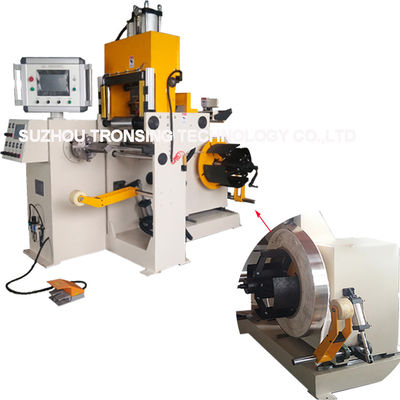 Kaltdruckschweißmaschine für das Wickeln von Transformatorfolien 4kw 0,2 - 3mm