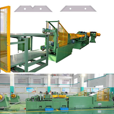 Schritt-Lap-Silizium-Stahl-Schneidemaschine Transformator Kern Schnitt bis Länge Linie