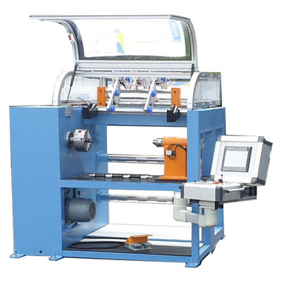 Horizontale Transformator Winding Winder PLC-Steuerung Automatische Spulenwickelmaschine