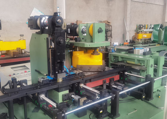 Transformator Kern Schneidmaschine Schritt Lap Silizium Stahl Schnitt bis Länge Linie