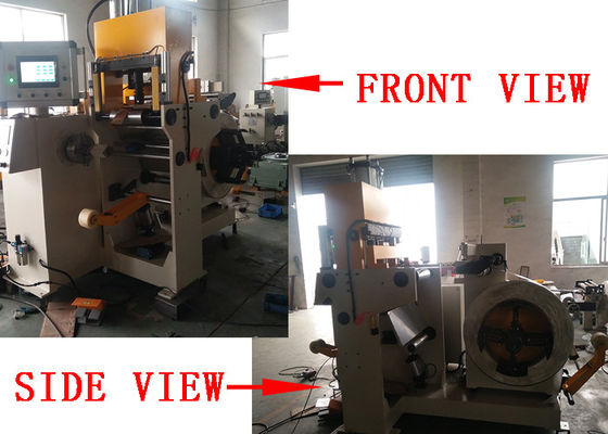 Automatische Kaltschweiß-Einfolien-Abwickler LV-Transformator-Folienwickelmaschine