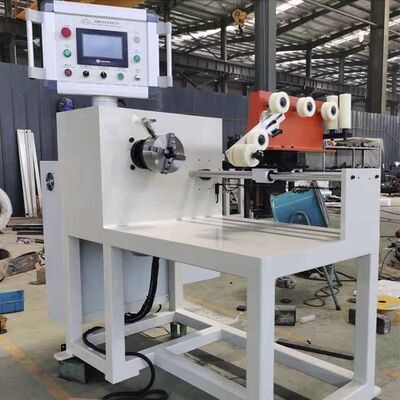 Automatische Wickelmaschine für Transformatorenspulen mit 900 mm Spitzenhöhe und 2,2 kW Wickelmotor für Kupfer- und Aluminiumdrähte