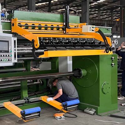 30kW Wickelmotor-Transformator-Folienwickelmaschine mit einstellbarer Geschwindigkeit bis zu 16 U/min für Kupfer- oder Aluminiumleiter