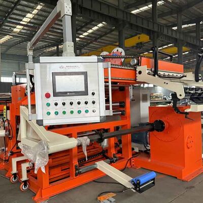 15kW Folienwickelmaschine für Transformatoren mit pneumatischer Spannungsregelung und 12 Monaten Garantie für präzises Wickeln