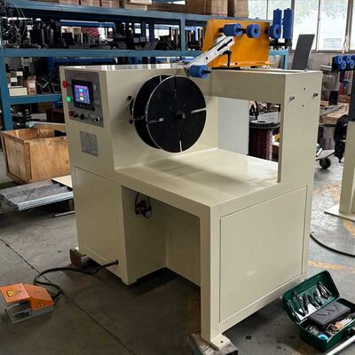 12 Monate Garantie Transformator Coil Winding Machine mit 1000 mm Mittelhöhe und Kupfer/Aluminium Draht Kompatibilität