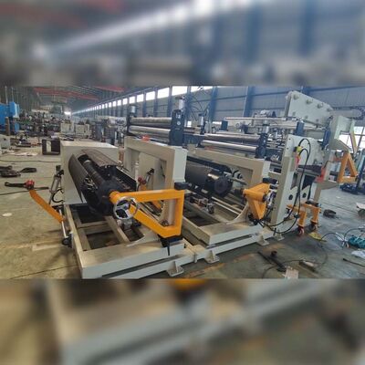 Transformator-Folienwickelmaschine mit 22 kW Wickelleistung, WIG-Schweißmodus und zwei Abwickelhaspeln für eine effiziente Produktion