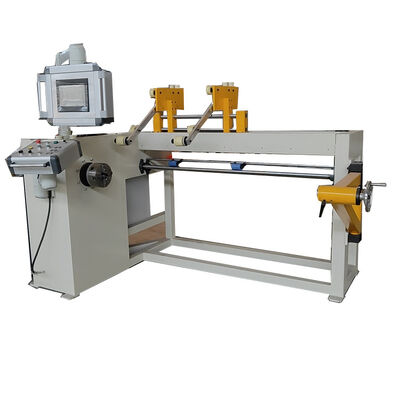 Hocheffektive 2-Kopf-Transformator-Spulenwickelmaschine mit SPS-Steuerung und 7,5 kW Leistung