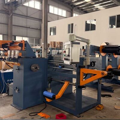 Automatische TIG-Schweißtransformator-Folienwickelmaschine mit 600 mm Folienbreite und 26 RPM-Windgeschwindigkeit