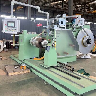 Automatische HV-Folienwickelmaschine mit 200 U/min Geschwindigkeit, 1500 kg maximalem Spulengewicht und WIG-Schweißgerät