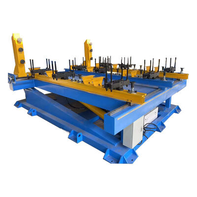 Hydraulischer Kernmontage-Tisch mit 10-Tonnen-Kapazität mit 90-Grad-Neigungssystem und verstellbarer Spaltenentfernung