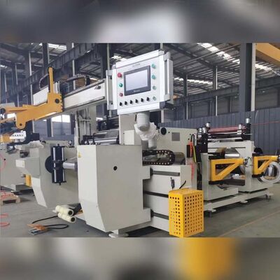 Automatische Kupferfoliewickelmachine für Reaktorspulen mit 0,2-2,0 mm Cu-Folien und 1000 kg maximaler Spulengewicht