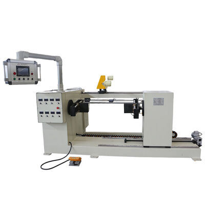 Programmierbare automatische Reaktor-Spule-Windemaschine mit 1000 mm Wickelbreite, Dual-Motor-Antrieb und PLC-Steuerung