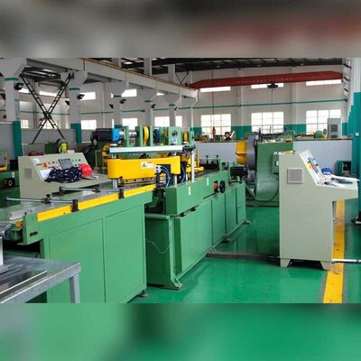 Hochpräzision PLC Automatische Steuerung Transformator Kern Schneidmaschine mit 120m pro Minute Geschwindigkeit