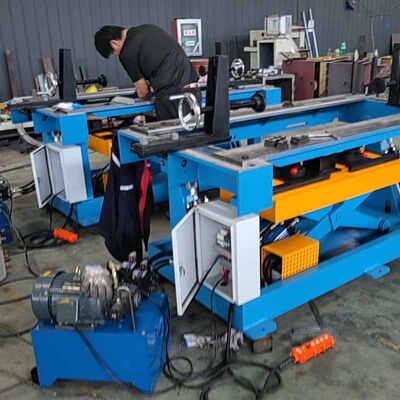 ZPT-3T Hydraulischer Amorpher Transformator-Kernstapeltisch mit 3000 kg Kapazität und 90° Drehfunktion, angetrieben von einem 2,2-kW-Motor