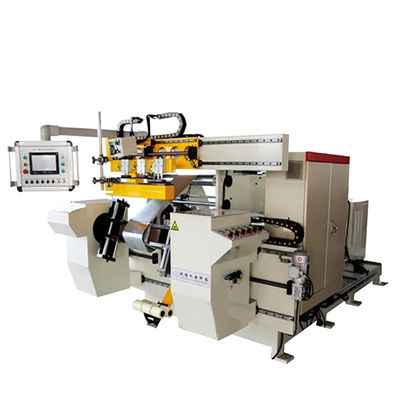 Zwei Servomotoren, die Klemmen TIG Welding der Reaktor-Kupfer-Folien-Wickelmaschine-zwei fahren