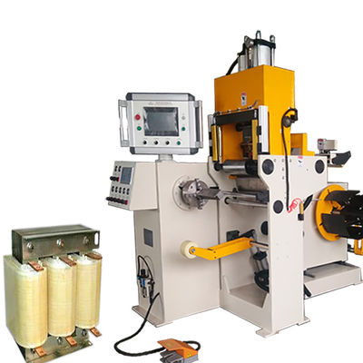 Einlagige kalte Breiten-Kupfer-Streifen-Transformator-Folien-Wickelmaschine des Druck-Schweißens-200mm
