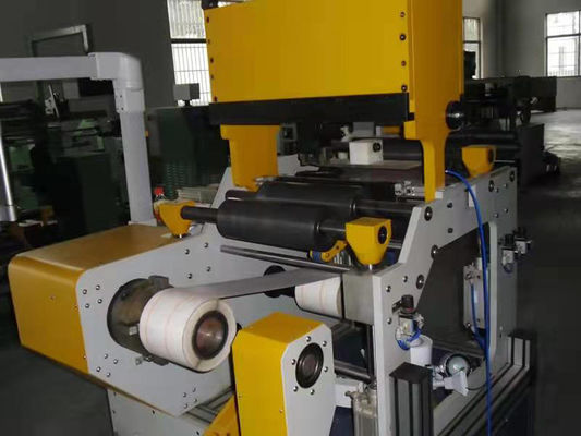 300mm Breiten-Kupfer-Streifen-Transformator-Folien-Wickelmaschine-kaltes Druck-Schweißen