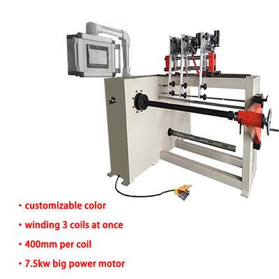Automatische Spulen-Wickelmaschine-langsames Beginnen PLC-Steuer7.5kw