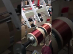 Automatische drei Drahtführungs-Transformator-Spulen-Wickelmaschine, die Drahtring herstellt