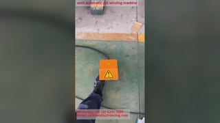 Halbautomatische Wickelmaschine mit Transformator